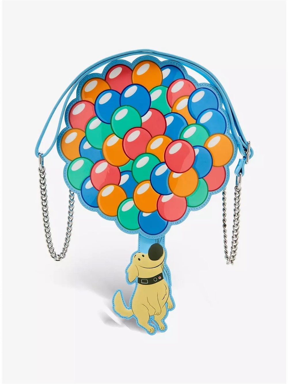 Loungefly Blue Balloon Dog Balloon Crossbody Bag